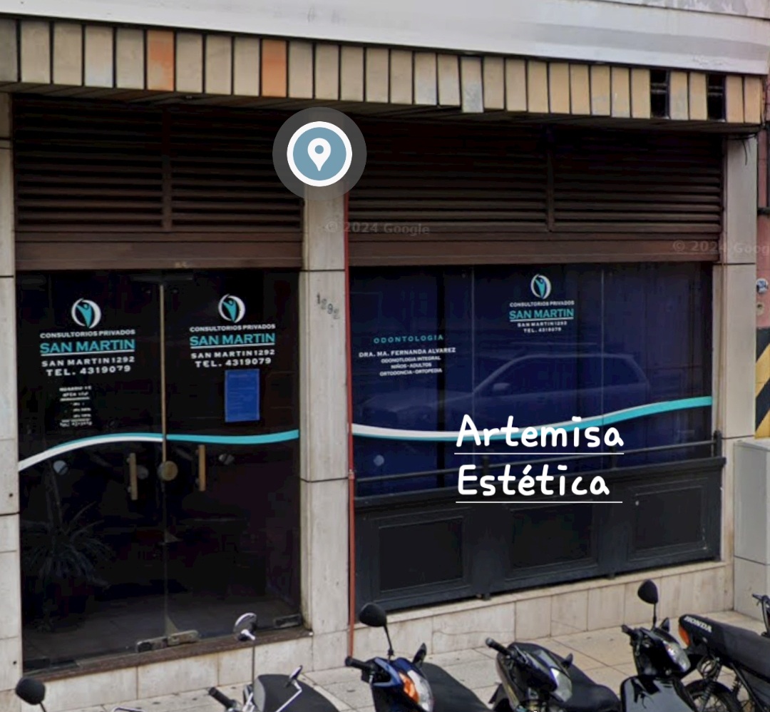 Artemisa Centro de Estética en Paraná - Fachada y recepción cálida